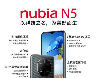 Customization secres for nubia N5 5G