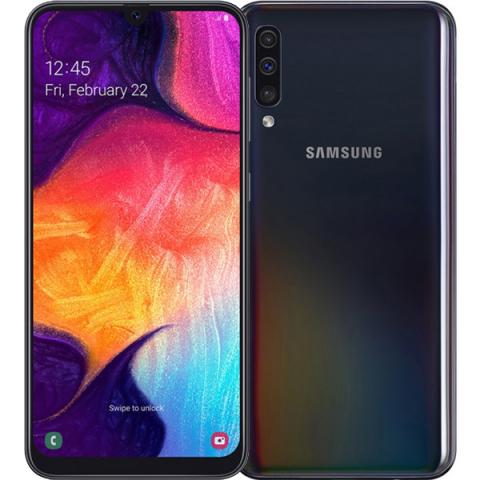 Samsung Galaxy A50 how to insert 2 SIM and SD card together