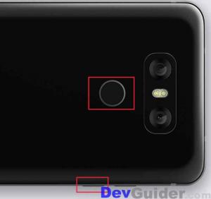 How to take a screenshot on the LG W41 Plus phone