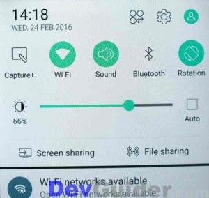 How to take a screenshot on the LG Risio 4 phone