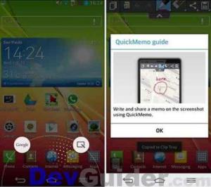 How to take a screenshot on the LG Wing 5G phone