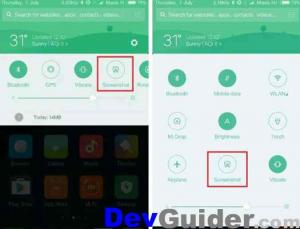 How to take a screenshot on the Xiaomi Civi 3 phone