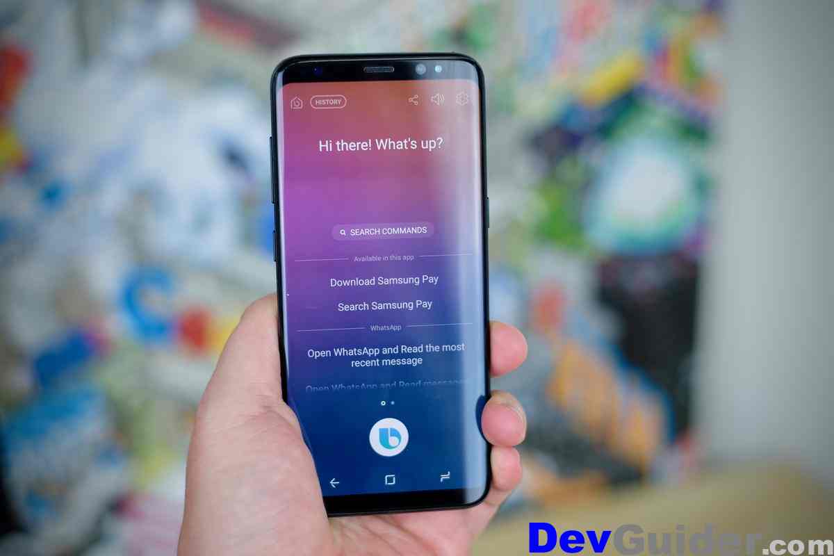 How to take a screenshot on the Samsung Galaxy S8 FE phone all ways